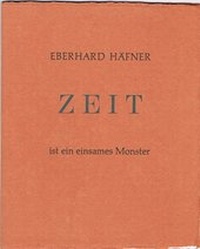 Enlarge image Cover: Zeit ist ein einsames Monster - Ludewig, P