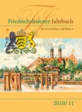 Cover: Friedrichshafener Jahrbuch f&uuml;r Geschichte und Kultur - Kramer, Klaus
