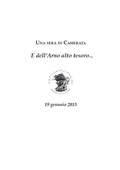 Cover: Una sera in Camerata - Hollitzer Wissenschaftsverlag