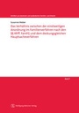 Bild: Das Verhältnis zwischen der einstweiligen Anordnung im Familienverfahren nach den §§ 49ff. FamFG und dem deckungsgleichen Hauptsacheverfahren - Wolfgang Metzner Verlag