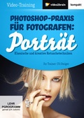 Cover: Photoshop-Praxis f&uuml;r Fotografen: Portr&auml;t - video2brain Gerhard Koren