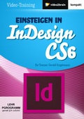 Cover: Einsteigen in InDesign CS6 - video2brain Gerhard Koren