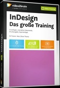 Cover: InDesign CC - Das gro&szlig;e Training - video2brain Gerhard Koren