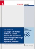 Cover: Development of shear and cross section deformable beam finite elements applied - Trauner Verlag
