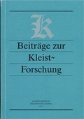 Cover: Beitr&auml;ge zur Kleist-Forschung 2001 - Stiftung Kleist-Museum