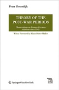 Cover: Theory of the Post-War Periods - Birkh&auml;user Verlag GmbH