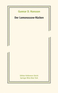 Abbildung von: Der Lomonossow-Rücken - Birkhäuser Verlag GmbH