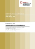 Cover: Evaluierung des Behindertengleichstellungsrechts - &Ouml;GB Verlag