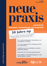 Bild vergrößern Bild: neue praxis - Verlag neue praxis