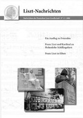 Cover: Liszt-Nachrichten - Franz-Liszt-Gesellschaft