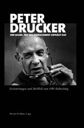 Cover: Peter Drucker - der Mann, der das Management gepr&auml;gt hat - Verlag Sordon