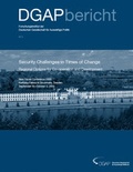 Cover: Security Challenges in Times of Change: Regional Options for Cooperation and Development - Deutsche Gesellschaft f&uuml;r Ausw&auml;rtige Politik