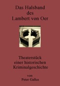Cover: Das Halsband des Lambert von Oer - Verlag Dortmunder Buch