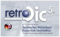 Abbildung von: Technisches Wörterbuch retroDic 5 Bautechnik / Architektur - retroDic