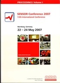 Cover: SENSOR Conference 2007 Proceedings. 13th International Conference / SENSOR Conference 2007 Proceedings. 13th International Conference - AMA Service GmbH