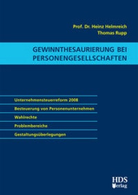 Abbildung von: Gewinnthesaurierung bei Personengesellschaften - HDS