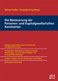 Abbildung von: Die Besteuerung der Personen- und Kapitalgesellschaften, Kommentar - HDS