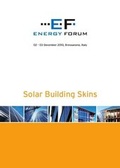 Cover: Solar Building Skins - Economic Forum