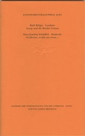 Cover: Joseph-Breitbach-Preis 2011 - Akademie d. Wissenschaften u. d. Literatur