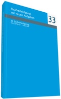 Cover: Strafverteidung vor neuen Aufgaben - Organisationsb&uuml;ro der Strafverteidigervereinigungen