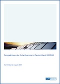 Cover: Perspektiven der Solarthermie in Deutschland 2005/06 - Hoehner Research & Consulting Group