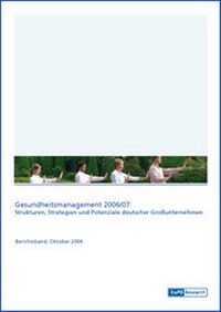 Abbildung von: Gesundheitsmanagement 2006/07 - Hoehner Research & Consulting Group