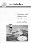 Cover: Liszt-Nachrichten - Franz-Liszt-Gesellschaft