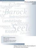 Cover: Friedrich Schiedel Wissenschaftspreis zur Geschichte Oberschwabens 2009 - Landratsamt Ravensburg