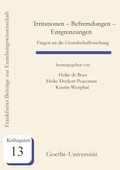 Cover: Irritationen - Befremdungen - Entgrenzungen - Universit&auml;t Frankfurt, FB Erziehungswissenschaften, Dekanat
