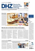 Cover: Deutsche Handwerks Zeitung (DHZ) - Holzmann Medien