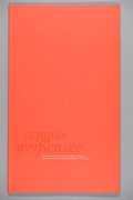 Cover: Campus Wei&szlig;ensee - Kunsthochschule Berlin-Wei&szlig;ensee