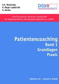 Abbildung von: Patientencoaching Band 1 - eRelation