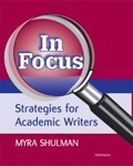 Cover: In Focus: Strategies for Academic Writers - The University of Michigan Press