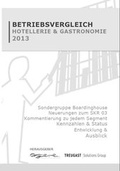 Cover: Treugast-Agere Betriebsvergleich Hotellerie & Gastronomie 2013 - Treugast