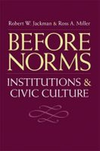 Enlarge image Cover: Before Norms - The University of Michigan Press