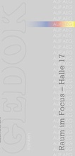 Cover: "Raum im Fokus - Halle 17"   und   "schr&auml;g & blau" - GEDOK