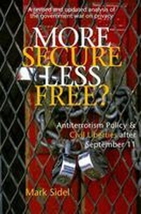 Enlarge image Cover: More Secure, Less Free? - The University of Michigan Press