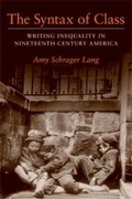 Cover: The Syntax of Class - The University of Michigan Press
