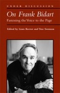 Cover: On Frank Bidart - The University of Michigan Press