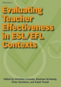 Enlarge image Cover: Evaluating Teacher Effectiveness in ESL/EFL Contexts - The University of Michigan Press