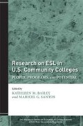 Cover: Research on ESL in U.S. Community Colleges - The University of Michigan Press