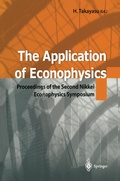 Cover: The Application of Econophysics - Springer