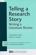 Cover: Telling a Research Story: Writing a Literature Review - The University of Michigan Press