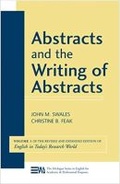 Cover: Abstracts and the Writing of Abstracts - The University of Michigan Press