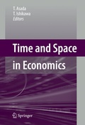 Cover: Time and Space in Economics - Springer