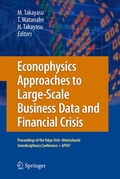 Cover: Econophysics Approaches to Large-Scale Business Data and Financial Crisis - Springer