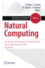 Cover: Natural Computing - Springer