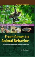 Cover: From Genes to Animal Behavior - Springer