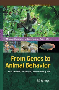 Enlarge image Cover: From Genes to Animal Behavior - Springer