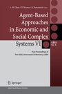 Cover: Agent-Based Approaches in Economic and Social Complex Systems VI - Springer